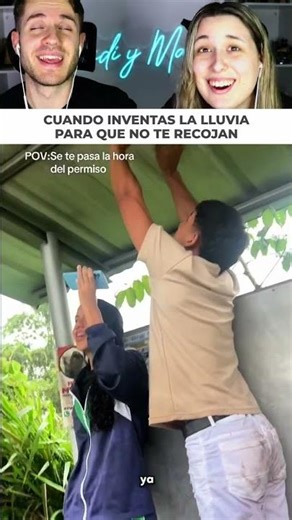 Student pretends it's raining so her mom won't pick her up, and the trick is brilliant