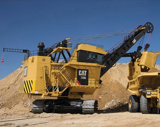 4.2K views · 97 reactions | The Cat® 7495 Electric Rope Shovel offers several key features which maximize the safety of those on and around the shovel during operation and maintenance tasks– from best-in-class operator visibility and egress to the easily accessible deck-mounted crowd machinery, the 7495 is built to help you move more— safely. To learn more about this machine, visit: https://bit.ly/3RGyurT | Cat Mining | Facebook