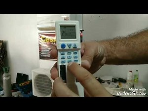 Como configurar um controle universal para ar condicionado split