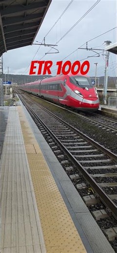Frecciarossa 1000 Deviato In LL in Transito A Gallese #train #trainspotting #railway #railvlogger