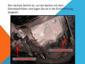 Getriebeöl wechseln