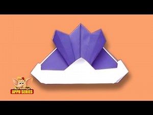 Origami - How to make a Samurai Hat
