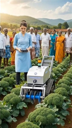 Smart Farming Revolution: Robot Working in the Field!
