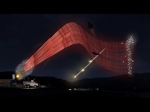 F-22 Raptor in Action vs C-RAM - Phalanx CIWS - C RAM - Tracer - Simulation - ArmA 3