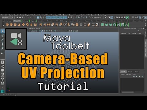 The Maya Toolbelt - Camera-Based UV Projection (Maya 2023)
