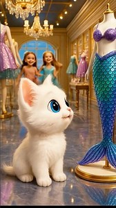 🐾💖 When a Cat Becomes a Mermaid… The Adorable Surprise Will Melt Your Heart!