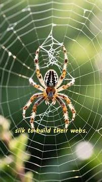 🕷️ How Do Spiders Make Strong Webs? | Science Explained