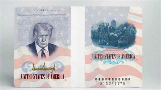 Trump pondrá su foto en los pasaportes estadounidenses y los demócratas lo acusan de alimentar su vanidad