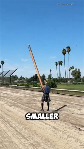 traditional sport of throwing a large log weighing 80 kilograms