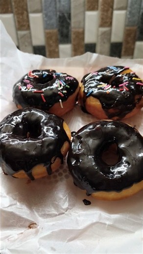 🍩 Chocolate Glazed Donuts at Home 😍 | Soft & Fluffy Donuts Recipe