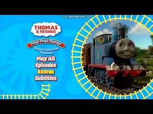 Thomas & Friends UK DVD Menu Walkthrough: Peep! Peep! Hurray! Three Cheers for Thomas (2008)