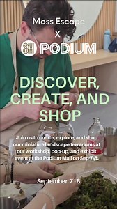 Step into a world of intricate miniature landscape terrariums. ...