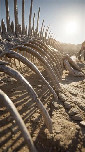 Quarry Excavation Reveals Giant Fossil Preserved Inside Solid Rock