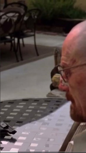 Walter white sadness gun spin scene