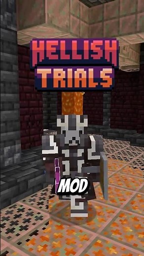 This Mod adds Trial Chambers to The Nether! #minecraftshorts