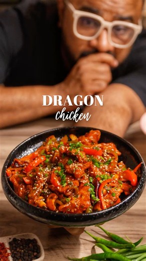 Dragon Chicken Recipe | Spicy Indo Chinese Chicken Starter