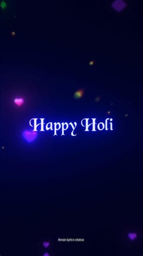 ओए_Besti Happy Holi #shayari#newstatus#holi2026#love#blackscreenstatus#youtube#holispecial#2026#holi