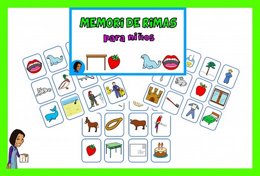 JUEGO DE RIMAS PARA NIÑOS: DESCARGA GRATIS – Maestros de Audición y Lenguaje