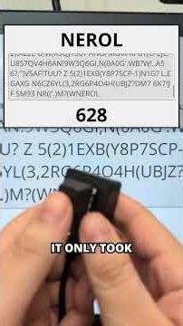 Clicking the one key keyboard until I get a word #tech