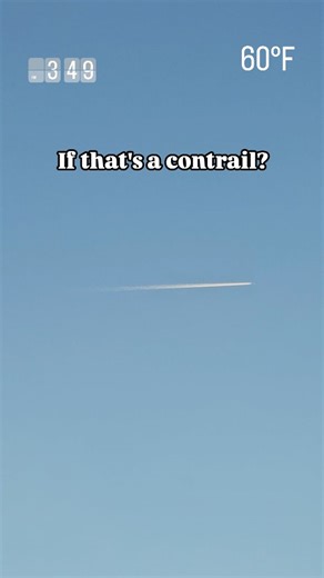 San Diego SkyWatcher on Instagram: "Same atmosphere... different trails.. One is a contrail.One is a chemtrail. Can you tell the differenc"