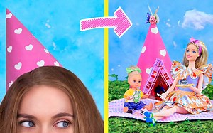 15个聪明的芭比窍门和手工！芭比野餐的点子~【LALILU】