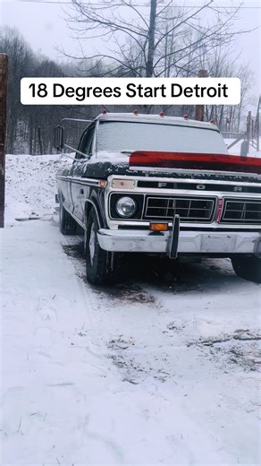 Cold Start Experience: 4-53 Detroit Diesel at 18 Degrees