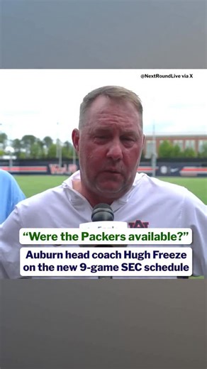 34K views · 43 reactions | Auburn head coach Hugh Freeze shares his thoughts on the new SEC schedule. | CBS Sports College Football | Facebook