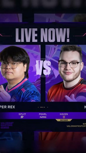 PRX l 2 - 1 l NRG & Advances To VCT Masters Santiago Playoffs #shorts #valorant #vct #paperrex #prx