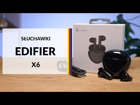 Słuchawki Edifier X6 – dane techniczne – RTV EURO AGD