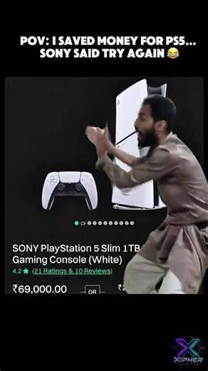 Me acting rich while PS5 price keeps leveling up 📈#gamingmemes #viralshorts #ps5 #gamingcommunity