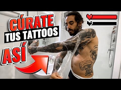 Cómo CURAR tus TATUAJES 💉 GUÍA DEFINITIVA y RESULTADO PERFECTO