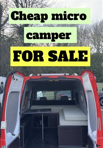 Affordable 2008 Ford Transit Connect Micro Camper for Sale