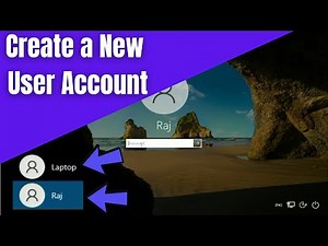 How to Create a New User Account on Windows 10/11