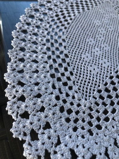 Handmade Crochet Lace Doily – White Small Lace Table Topper – Vintage Coffee Table Decor - Etsy