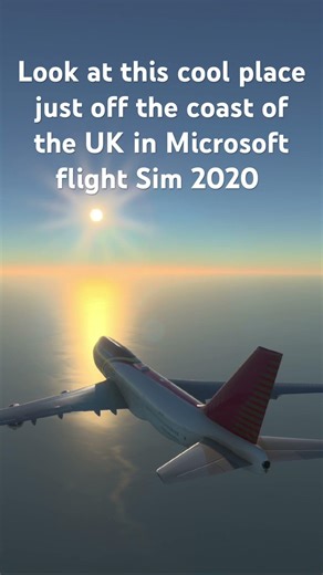 One of the coolest places in Microsoft flight SIM 2020 ￼