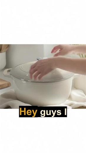 Braised short ribs in my Oyster White Mueller DuraCast 6 qt enameled cast iron Dutch oven — perfect for searing then slow-braising. Induction compatible, oven-safe to 260°C and dishwasher-friendly. #Mueller #DuraCast #DutchOven Ingredients: - 1.5 kg beef short ribs - Salt & pepper - 2 tbsp flour - 2 tbsp oil - 1 large onion, diced - 2 carrots, chopped - 2 celery stalks, chopped - 3 garlic cloves, smashed - 2 tbsp tomato paste - 1.5 cups red wine - 3 cups beef stock - 2 sprigs thyme, 1 bay leaf Q