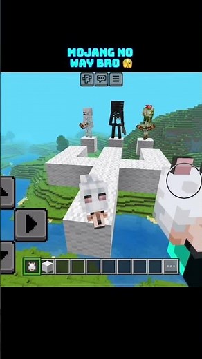 Mojang No way Bro 🫣 #minecraft #shorts #giveaway