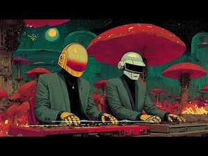 Daft Punk-Inspired: Forgotten World Boogie🍄🤖 | Chillout, Synthpop, Retro Funk, Electronic Playlist
