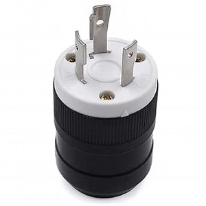 HTTMT- NEMA L6-30P Plug 3 Wire 30 Amps Male 250V UL Approval Safety for L6-30R National Electrical Manufatures Association Outlets [P/N: ET-CUT-6-30P-PLUG]