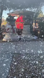 Breaking news! There’s a snowstorm in Bullhead City! (Just kidding) We are testing out our snow machine for Santa’s visit to the City Hall deck next Tuesday, December 9th. This will be Santa’s first stop in his journey with the Fraternal Order of Police around Bullhead City. Enjoy Santa, hot cocoa, crafts, face painting and…snow! Santa will be here at 5:30 PM. | Bullhead City, Adventure Awaits