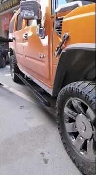 for Hummer H2 SIDE STEP ELECTRIC Deployable running boards power step (2003-09)