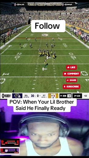 My Second Most Amazing Interception | Shadow Madden Gameplay| #madden #fyf #ravens #gameplay