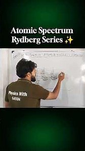 Atomic Spectrum - RYDBERG SERIES ✨✨❤️🔥