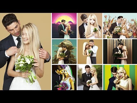 Midjourney Version 5 - How To Create And Edit Amazing Wedding Photos With AI - Detailed Tutorial