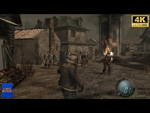 Resident Evil 4 PS2 Gameplay 4K (PCSX2)