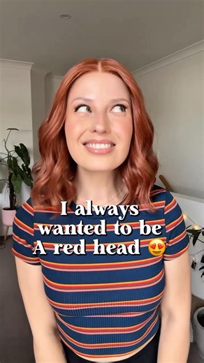 Living out my red head fantasy 👩🏼‍🦰❤️#wigsforhairloss #syntheticwigs #hairloss