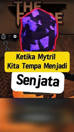 Make Weapons From Mythril, The Colors Are Really Attractive #roblox #theforge