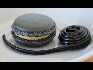 Macarons à la Réglisse Ganache montée