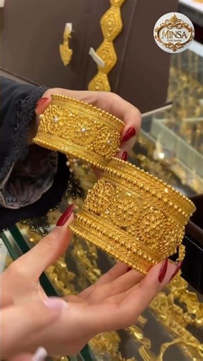 Arabic Bride Luxurious Designer Gold handcuff Model #2025 #ytshorts #partywear#trending ##fashion