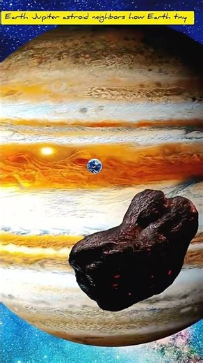 Earth Is NOTHING in Front of Jupiter’s Asteroid Beasts 😨#mystery #scary #horror